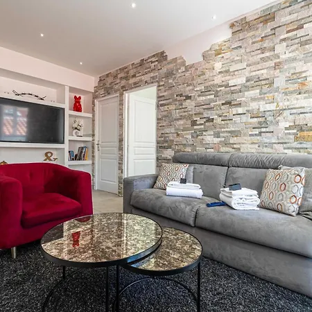 公寓 Charming Flat - Ac - 2br - 6p - 戛纳